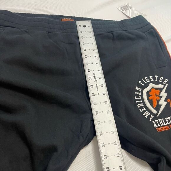 NWT American Fighter Black Orange Sweatpants Size 3X New - Picture 3 of 9